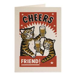 'Cheers friend'