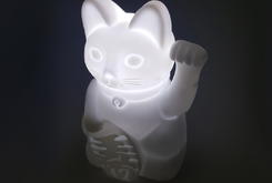 Lampje wuivende kat Lampje wuivende kat
