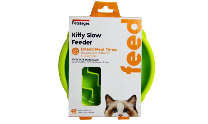 Kitty slow feeder